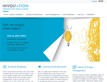 Tablet Screenshot of involvation.com